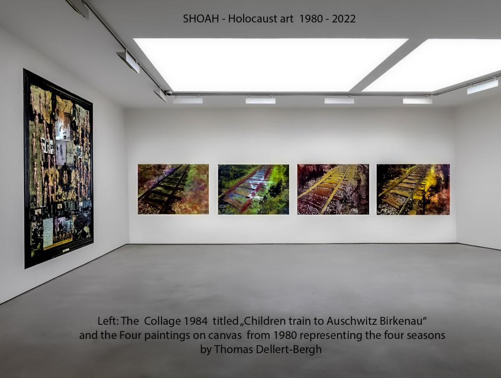 Shoah Holocaust art on exhibit